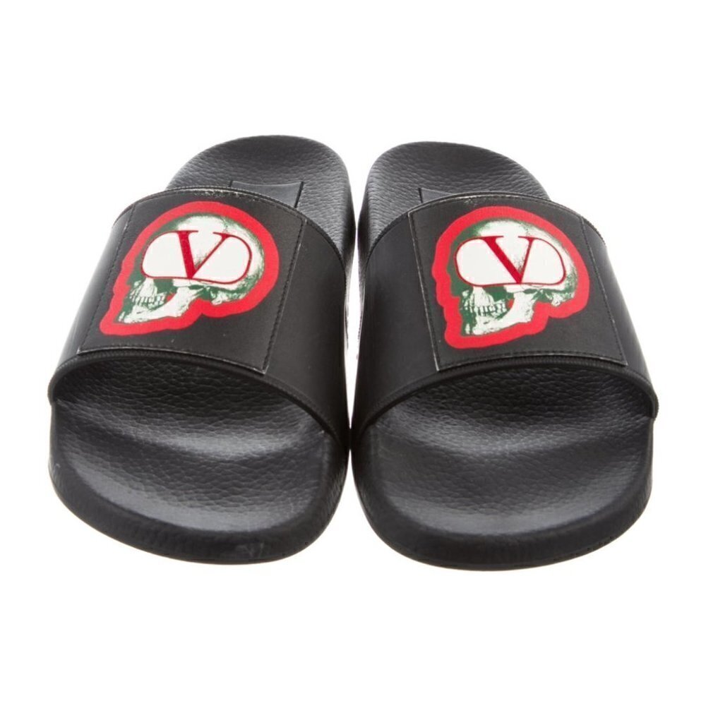 Valentino Undercover Skull Pool Rubber Slides - Pre loved​​​